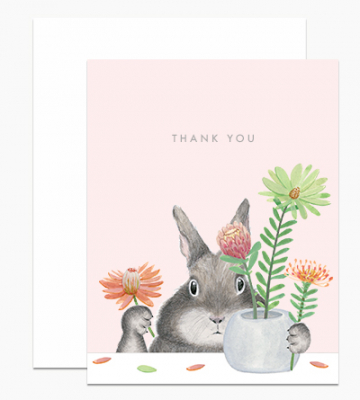 Bunny Arranging Protea