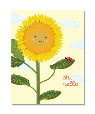 Sunflower Hello