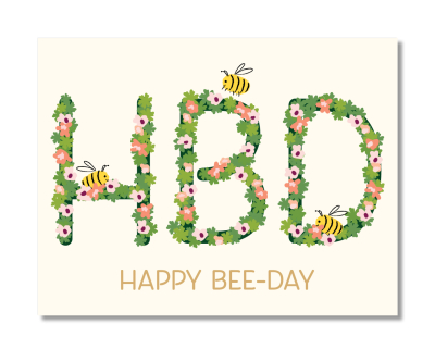 Happy Birthday Bee