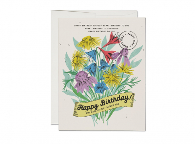 Cute Little Flower|Red Cap Cards