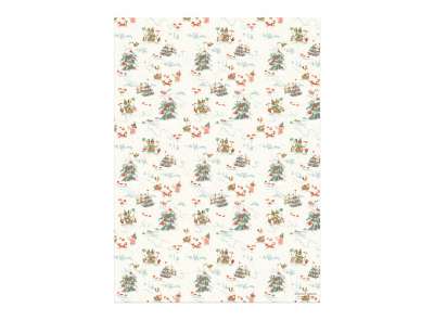 Holiday Critters Wrap Roll|Red Cap Cards