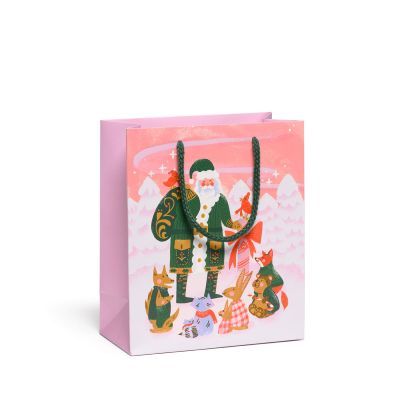 Friends And Loved Ones Holiday Medium Bag|Red Cap Cards