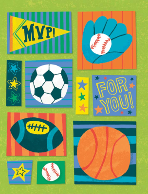 Sports Balls Enclosure Card|Peaceable Kingdom