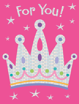 Pink Crown Enclosure Card|Peaceable Kingdom