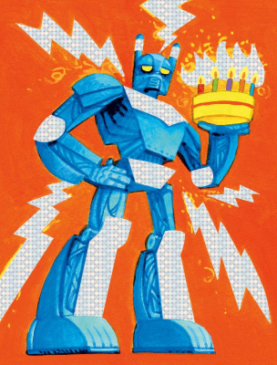 Robot Enclosure Card|Peaceable Kingdom