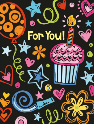 Birthday Icons Enclosure Card|Peaceable Kingdom