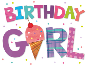 Birthday Girl Enclosure Card|Peaceable Kingdom