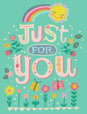 Rainbow And Flowers Enclosure Card|Peaceable Kingdom