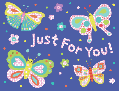 Butterflies Enclosure Card|Peaceable Kingdom