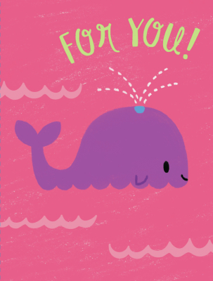 Whale Enclosure Card|Peaceable Kingdom