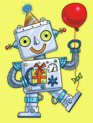 Robot Enclosure Card|Peaceable Kingdom