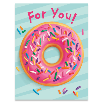 Donut Enclosure Card|Peaceable Kingdom