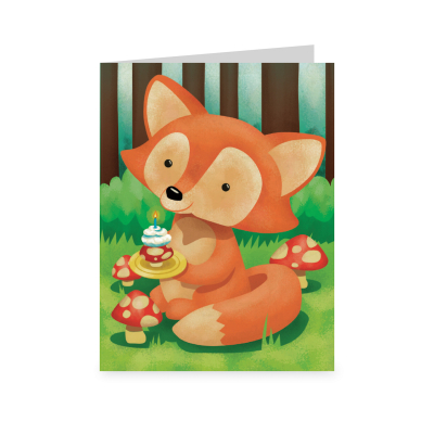 Fox Enclosure Card|Peaceable Kingdom