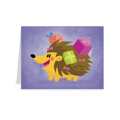 Hedgehog Enclosure Card|Peaceable Kingdom