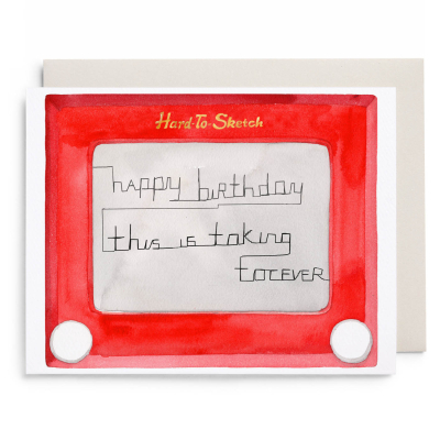 Hard To Sketch Birthday