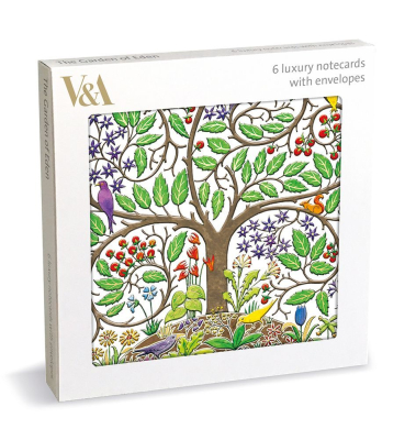 NOTECARD Square Lux Garden Of Eden