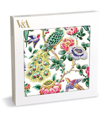 NOTECARD Square Lux Chinoiserie