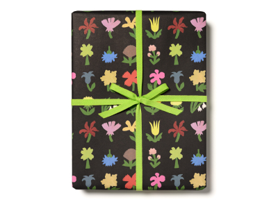 Little Flowers wrap roll-3 sheets|Red Cap Cards