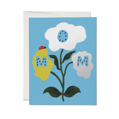 Momin Bloom Mother's Day card|Red Cap Cards