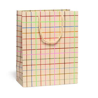 Color Grid Spot Large Bag|Red Cap Cards
