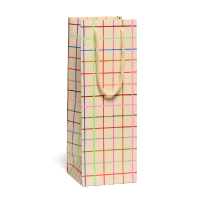 Color Grid Spot Booze Bag|Red Cap Cards