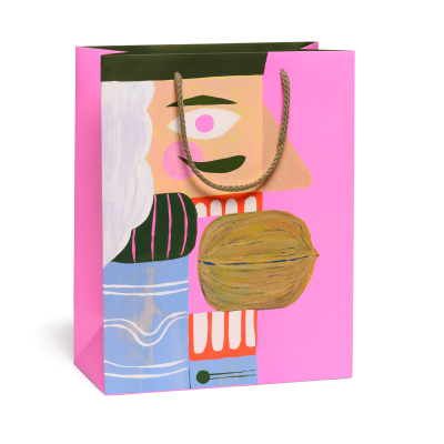 Nutty Or Nice SPOT Holiday Large Bag|Red Cap Cards