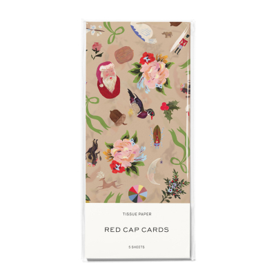 Merry Xmas To You SPOT Holiday Tissue Paper|Red Cap Cards