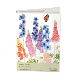 NOTECARD Rec Flower Studies Collings