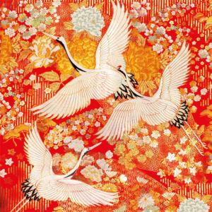 NOTECARD Square Cranes