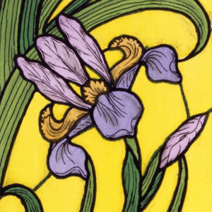 NOTECARD Square Vernuille Florals