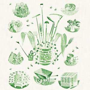 NOTECARD Square Eric Ravilious