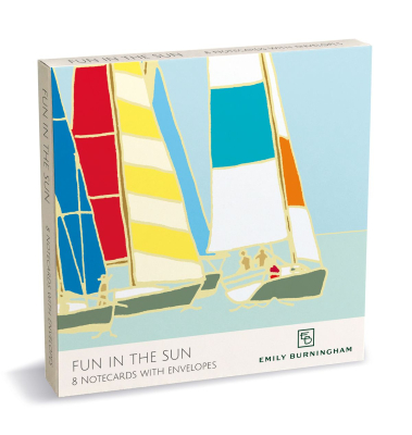 NOTECARD Square Fun In The Sun