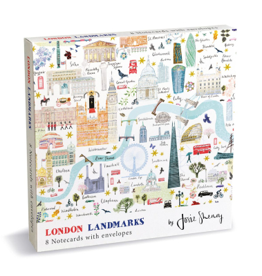 NOTECARD Square London Maps And Landmarks
