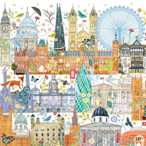 NOTECARD Square London Maps And Landmarks