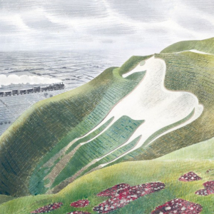 NOTECARD Square Ravilious Landscapes