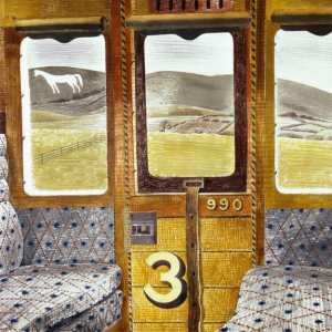 NOTECARD Square Ravilious Landscapes