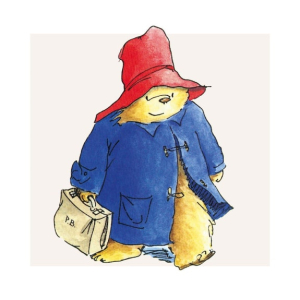 NOTECARD Square Paddington Bear