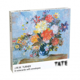 NOTECARD Square JMW Turner Blue