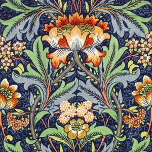 NOTECARD Square Floral Arts And Crafts