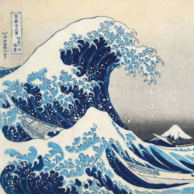 NOTECARD Square Japanese Woodblock Prints