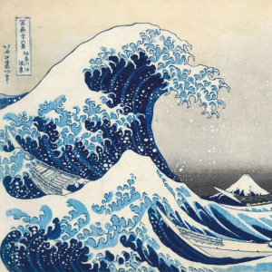 NOTECARD Square Japanese Woodblock Prints