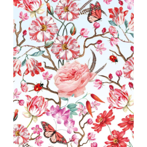 NOTECARD Rec Birds And Butterflies