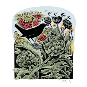 NOTECARD Rec Blossom And Berries