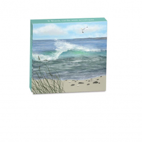 NOTECARD Mini Wallet Seagull At High Tide