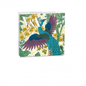 NOTECARD Mini Wallet Fig And Peacock