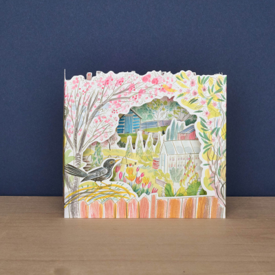 Blackbird Allotment Die Cut|Art Angels