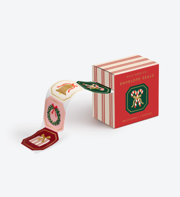 Holly Jolly Envelope Seals|Rifle Paper
