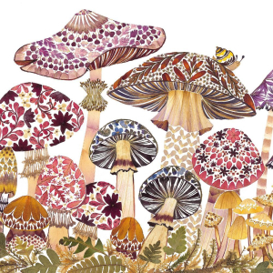 NOTECARD Square Theme Wild Press