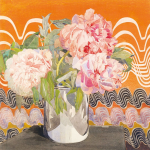 NOTECARD Square Theme Charles Rennie Mackintosh Florals