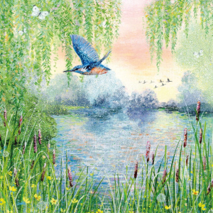 NOTECARD Square Theme Coast And Country